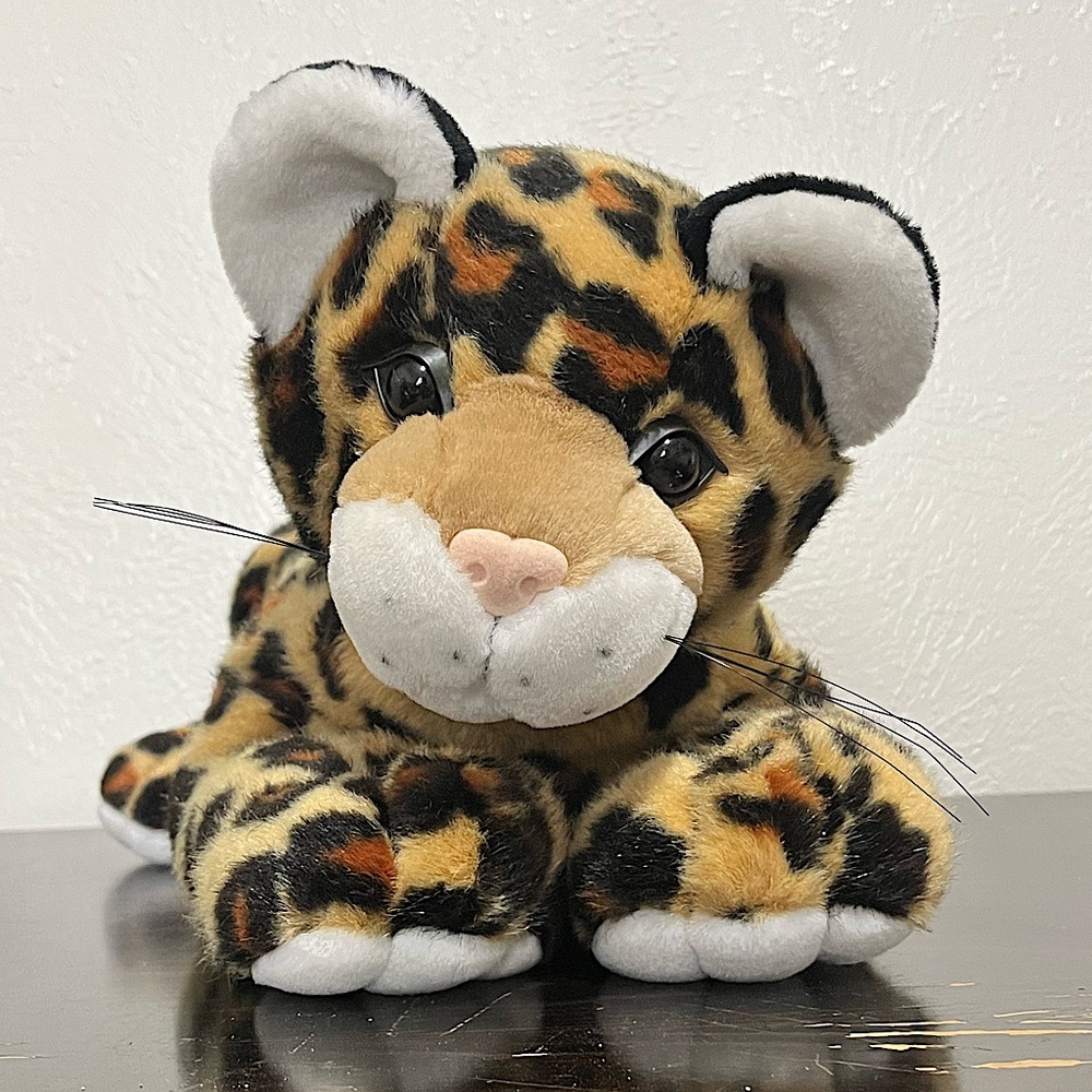 Plush Creations jaguar/leopard vintage plush.